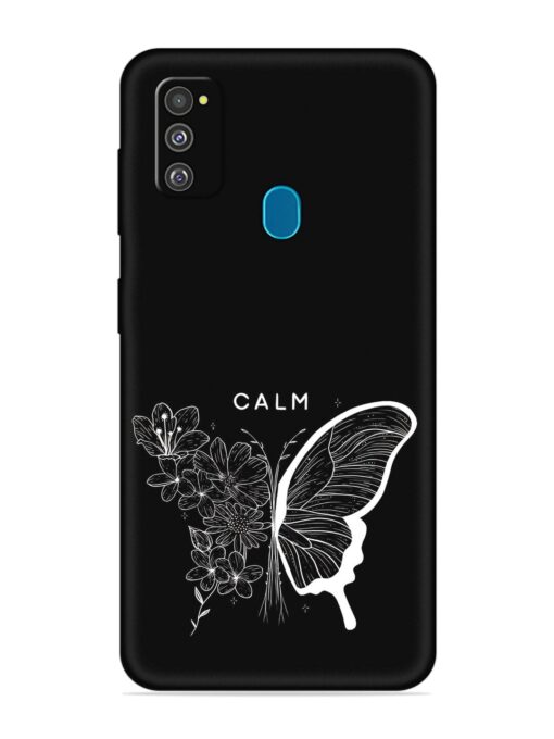 Calm Embossed Soft Silicone Case for Samsung Galaxy M30S Zapvi