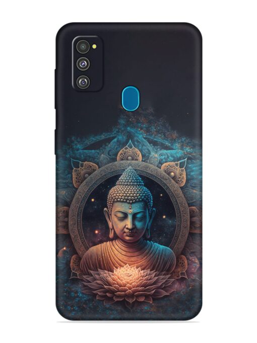 Gautam Buddha Embossed Soft Silicone Case for Samsung Galaxy M30S