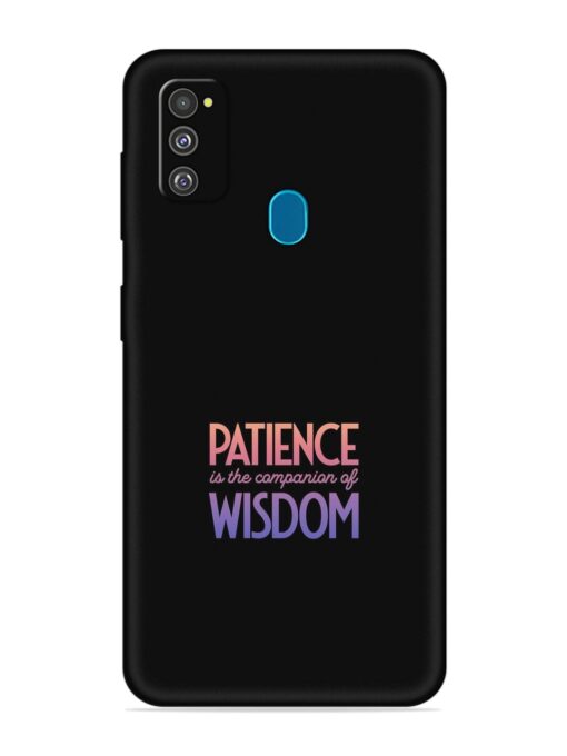 Patience Is The Embossed Soft Silicone Case for Samsung Galaxy M30S Zapvi