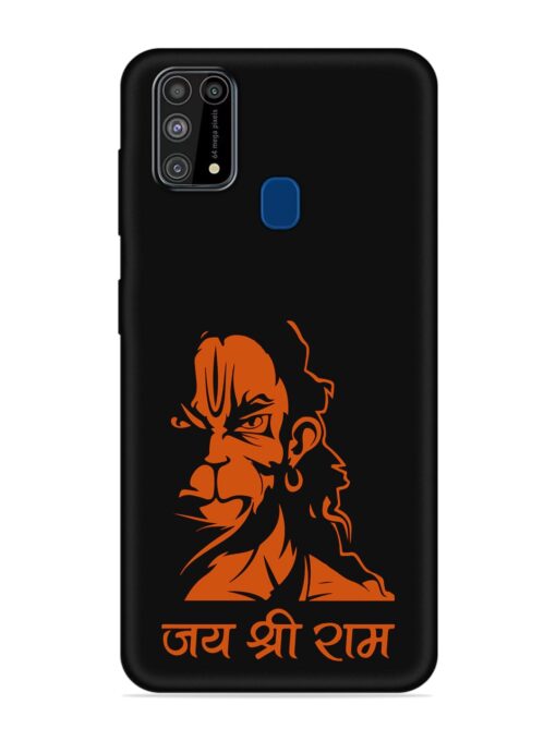 Angry Hanuman Embossed Soft Silicone Case for Samsung Galaxy M31 Zapvi