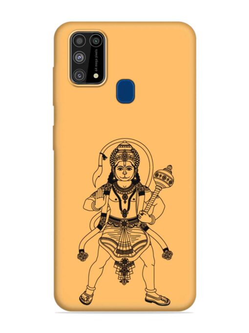 Indian God Hanuman Embossed Soft Silicone Case for Samsung Galaxy M31 Zapvi