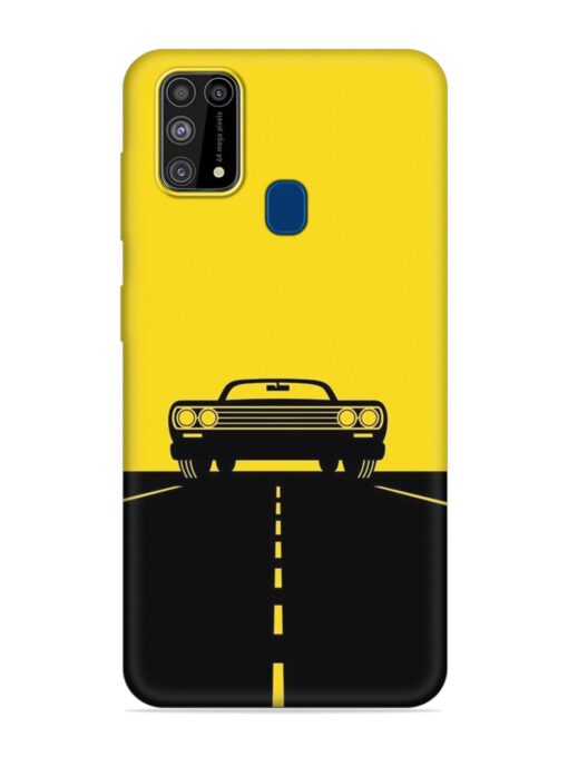 Classic Car Embossed Soft Silicone Case for Samsung Galaxy M31 Zapvi