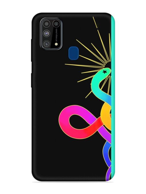 Art Geometric Abstraction Embossed Soft Silicone Case for Samsung Galaxy M31 Zapvi