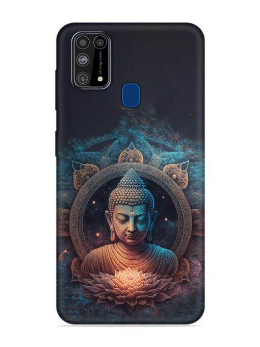 Gautam Buddha Embossed Soft Silicone Case for Samsung Galaxy M31 Zapvi