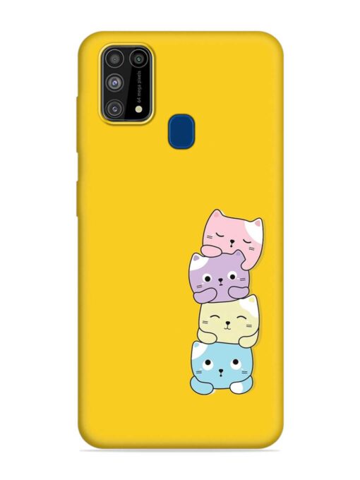 Cartoon Anime Embossed Soft Silicone Case for Samsung Galaxy M31 Prime Zapvi