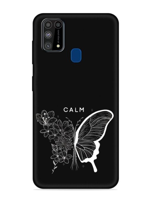 Calm Embossed Soft Silicone Case for Samsung Galaxy M31 Prime Zapvi