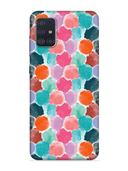 Colorful Seamless Pattern Embossed Soft Silicone Case for Samsung Galaxy M31S Zapvi