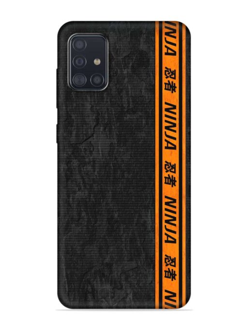 Ninja Srtips Embossed Soft Silicone Case for Samsung Galaxy M31S