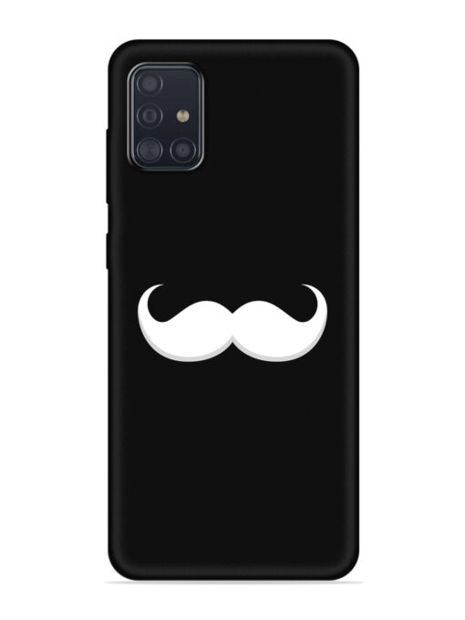 Mustache Vector Embossed Soft Silicone Case for Samsung Galaxy M31S