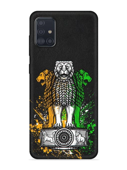 Pillars Of Ashoka Embossed Soft Silicone Case for Samsung Galaxy M31S