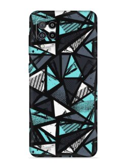 Abstract Seamless Embossed Soft Silicone Case for Samsung Galaxy M32 (4G)