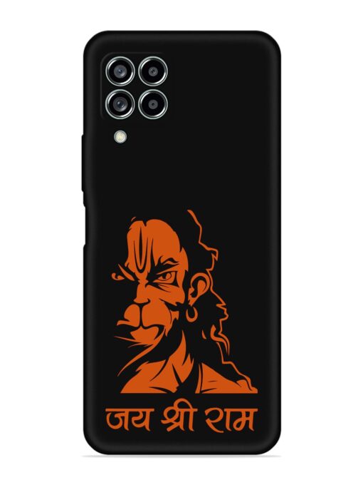 Angry Hanuman Embossed Soft Silicone Case for Samsung Galaxy M33 (5G) Zapvi