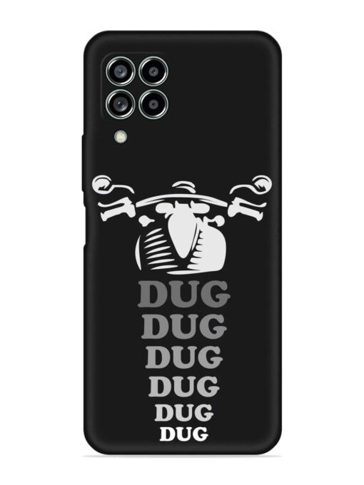 Dug Dug Dug Embossed Soft Silicone Case for Samsung Galaxy M33 (5G) Zapvi