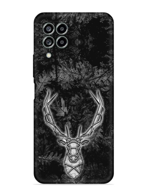 Ancient Deer Embossed Soft Silicone Case for Samsung Galaxy M33 (5G) Zapvi