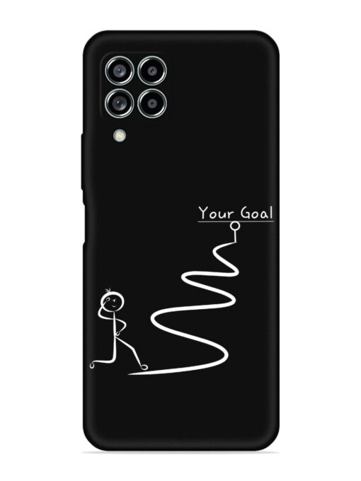 Your Goal Embossed Soft Silicone Case for Samsung Galaxy M33 (5G)