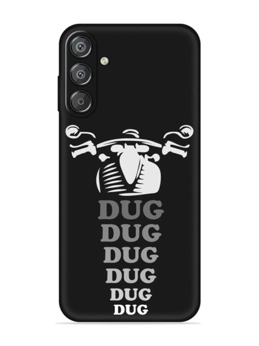 Dug Dug Dug Embossed Soft Silicone Case for Samsung Galaxy M35 (5G) Zapvi