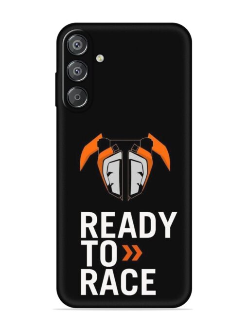 Ready To Race Embossed Soft Silicone Case for Samsung Galaxy M35 (5G) Zapvi