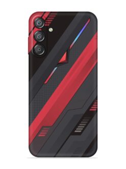 Material Desk Art Embossed Soft Silicone Case for Samsung Galaxy M35 (5G)