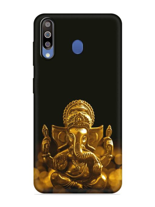 Lord Ganesha Indian Festival Embossed Soft Silicone Case for Samsung Galaxy M40 Zapvi