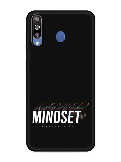 Mindset Everything Slogan Embossed Soft Silicone Case for Samsung Galaxy M40 Zapvi