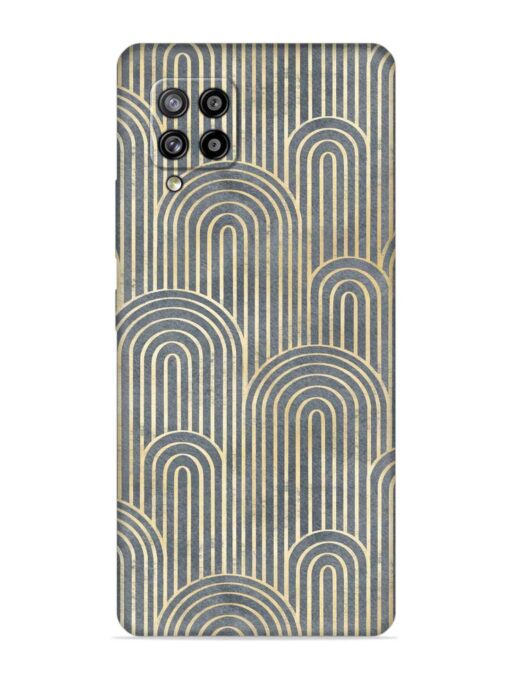 Art Deco Style Embossed Soft Silicone Case for Samsung Galaxy M42 (5G) Zapvi