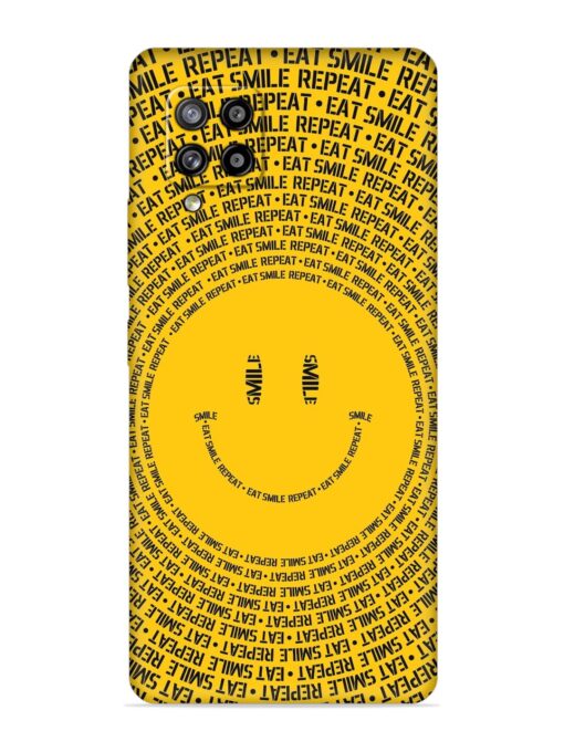 Smiley Embossed Soft Silicone Case for Samsung Galaxy M42 (5G) Zapvi