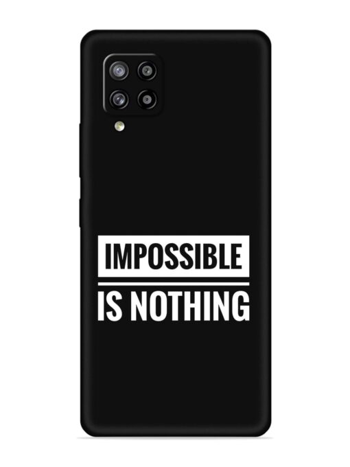 Impossible Is Nothing Embossed Soft Silicone Case for Samsung Galaxy M42 (5G) Zapvi