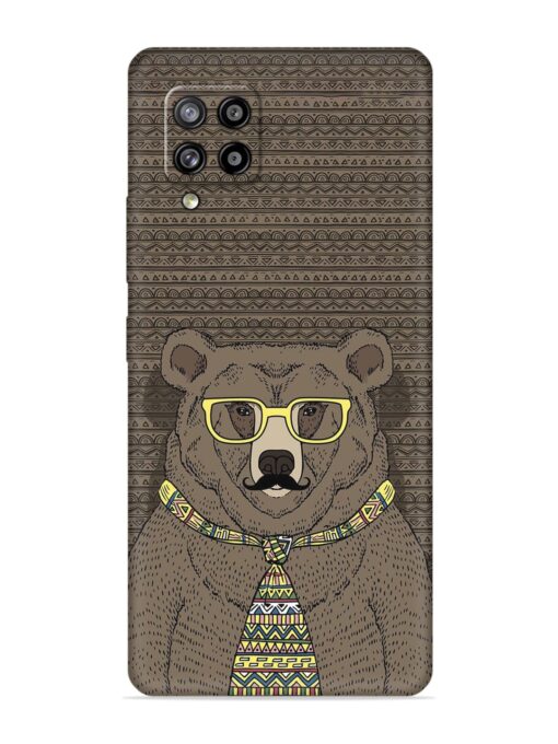 Grizzly Bear Embossed Soft Silicone Case for Samsung Galaxy M42 (5G) Zapvi