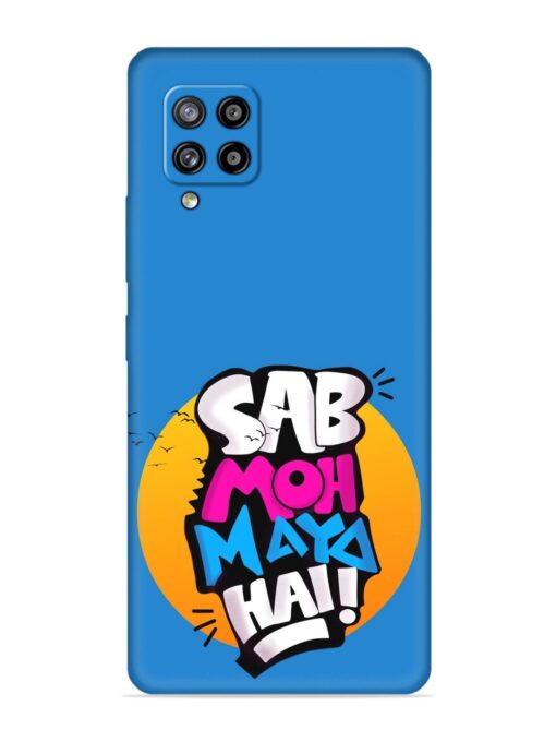 Sab Moh Moya Embossed Soft Silicone Case for Samsung Galaxy M42 (5G) Zapvi