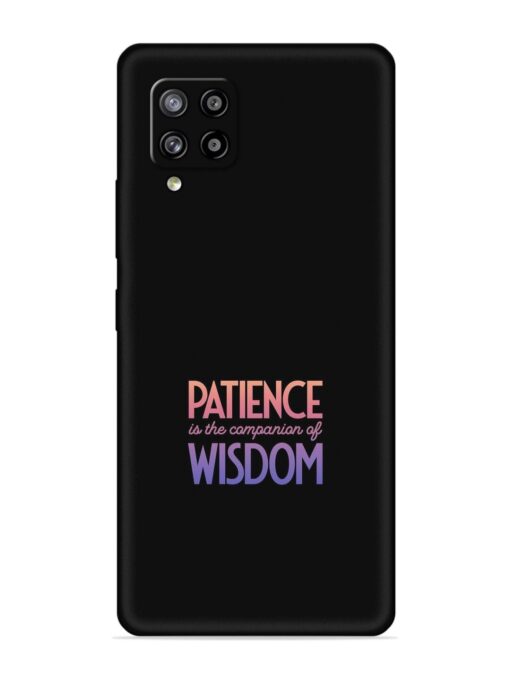 Patience Is The Embossed Soft Silicone Case for Samsung Galaxy M42 (5G) Zapvi