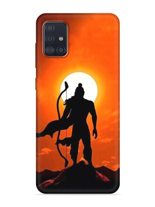 Shree Ram Embossed Soft Silicone Case for Samsung Galaxy M51