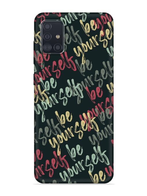 Yourself Seamless Embossed Soft Silicone Case for Samsung Galaxy M51