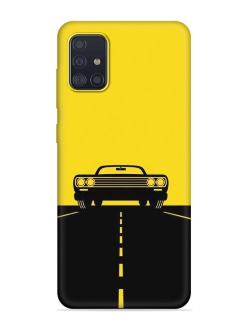 Classic Car Embossed Soft Silicone Case for Samsung Galaxy M51