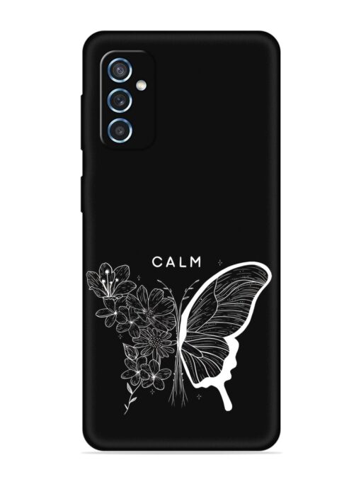 Calm Embossed Soft Silicone Case for Samsung Galaxy M52 (5G)