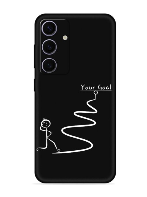 Your Goal Embossed Soft Silicone Case for Samsung Galaxy M55 (5G)