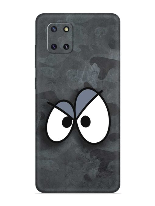 Big Eyes Night Mode Embossed Soft Silicone Case for Samsung Galaxy Note 10 Lite Zapvi