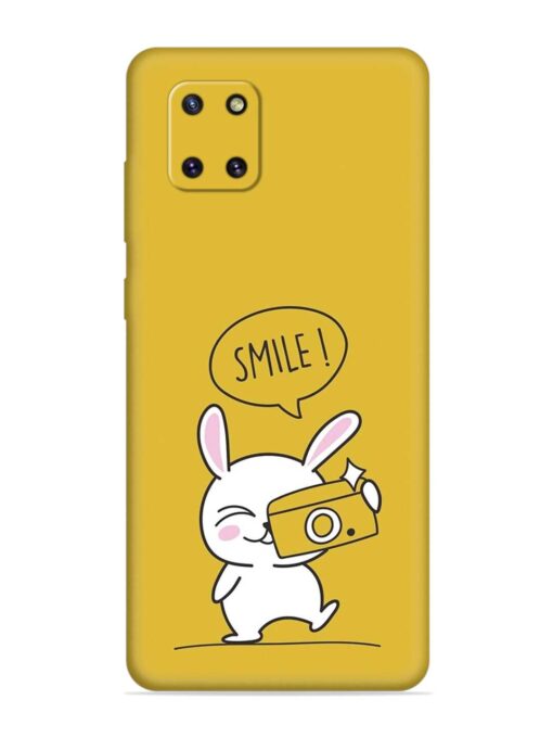 Hey Smile Please Embossed Soft Silicone Case for Samsung Galaxy Note 10 Lite