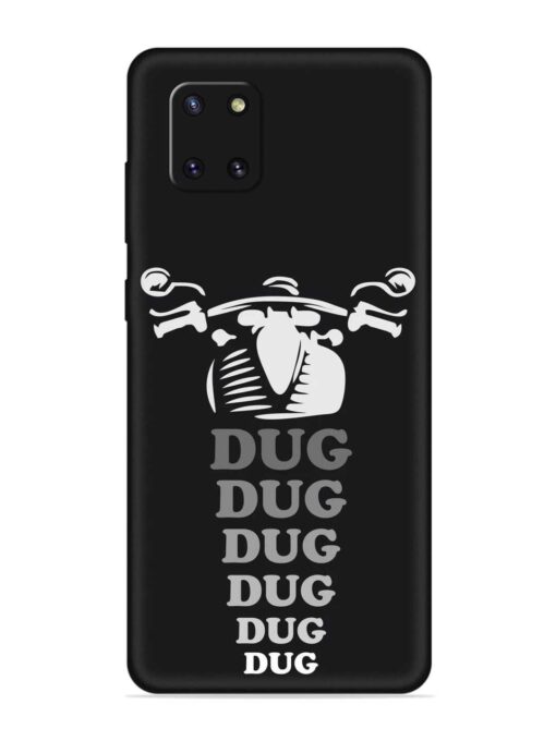 Dug Dug Dug Embossed Soft Silicone Case for Samsung Galaxy Note 10 Lite