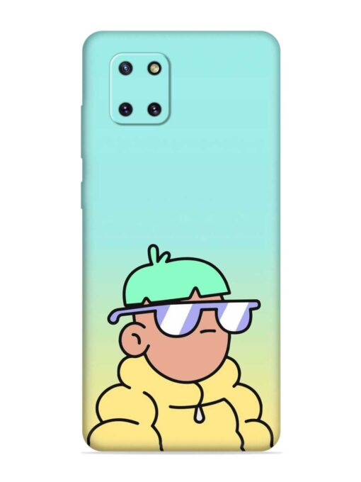 Doodles Cool Character Embossed Soft Silicone Case for Samsung Galaxy Note 10 Lite