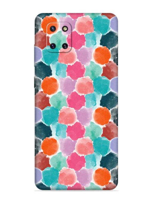 Colorful Seamless Pattern Embossed Soft Silicone Case for Samsung Galaxy Note 10 Lite