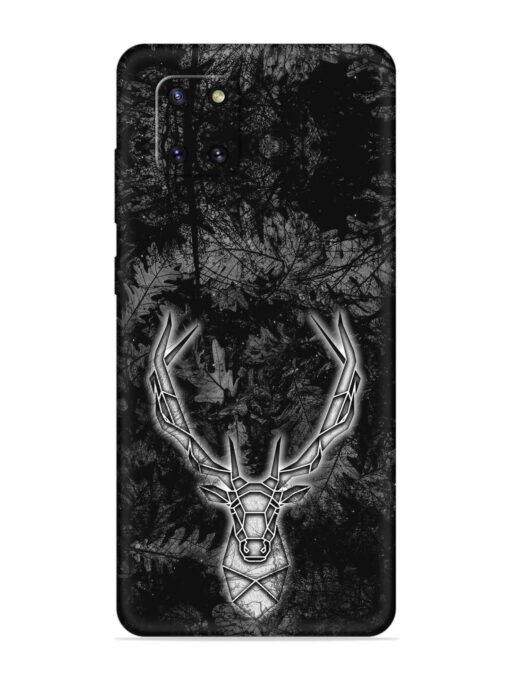 Ancient Deer Embossed Soft Silicone Case for Samsung Galaxy Note 10 Lite