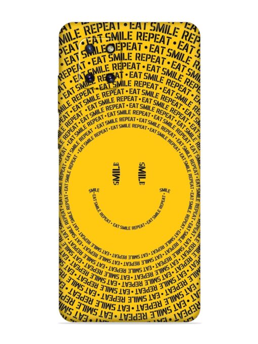 Smiley Embossed Soft Silicone Case for Samsung Galaxy Note 10 Lite