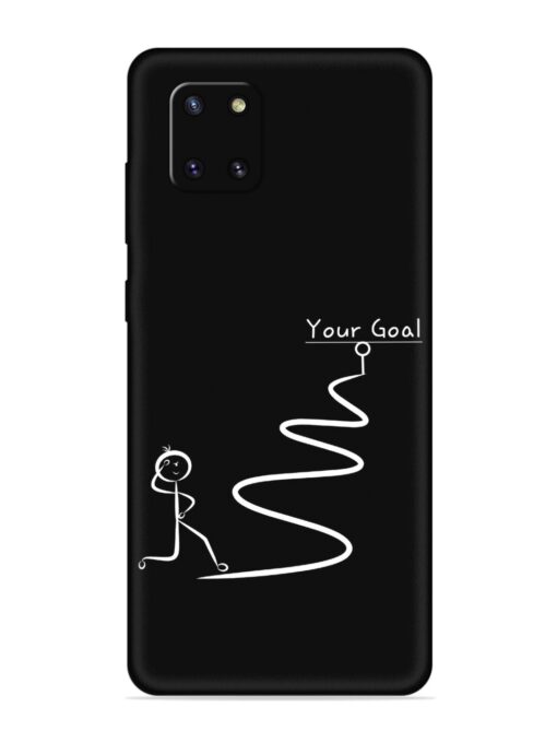 Your Goal Embossed Soft Silicone Case for Samsung Galaxy Note 10 Lite