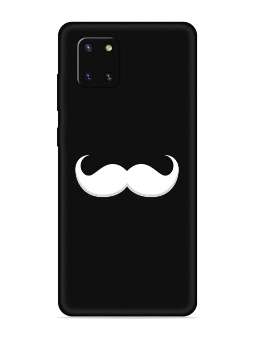 Mustache Vector Embossed Soft Silicone Case for Samsung Galaxy Note 10 Lite