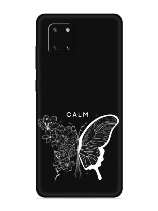 Calm Embossed Soft Silicone Case for Samsung Galaxy Note 10 Lite