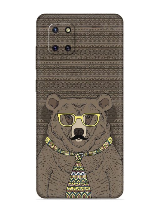 Grizzly Bear Embossed Soft Silicone Case for Samsung Galaxy Note 10 Lite Zapvi