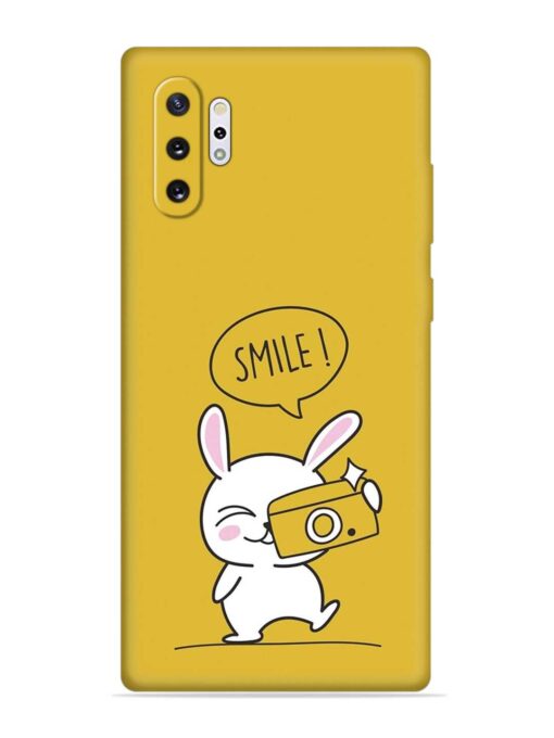 Hey Smile Please Embossed Soft Silicone Case for Samsung Galaxy Note 10 Plus