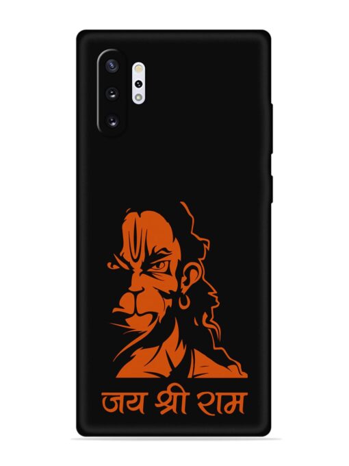 Angry Hanuman Embossed Soft Silicone Case for Samsung Galaxy Note 10 Plus