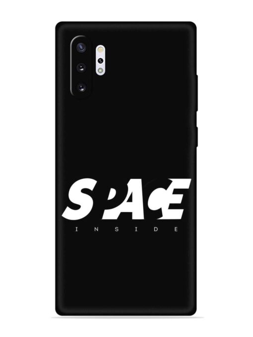 Space Typography Art Embossed Soft Silicone Case for Samsung Galaxy Note 10 Plus Zapvi