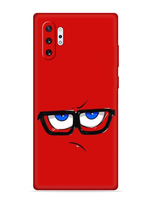 Rad Angry Face Embossed Soft Silicone Case for Samsung Galaxy Note 10 Plus